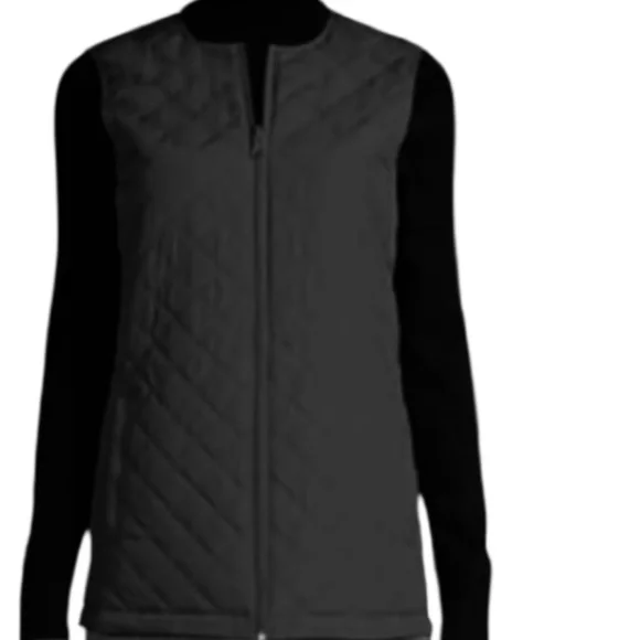 LANDSEND Women’s Petite Waterproof Insulated 3 in 1 Parka, Shell plus Vest